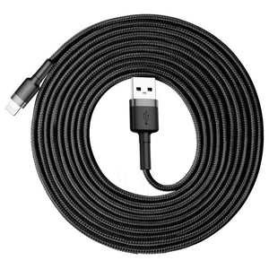 Baseus Cafule USB Lightning kaabel 2A 3m (must+hall)