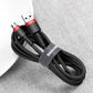 Baseus Cafule Micro USB-kabel 2A 3m (Svart+Röd)