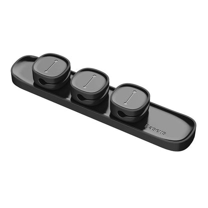 Baseus Peas Magnetic Cable Clip Black