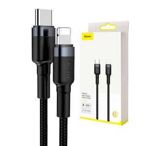 Baseus Cafule kaabel Type-C kuni iP PD 18W 1m hall+must