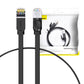 Baseus Cat 6 UTP Ethernet RJ45 Cable Flat 0,5m black