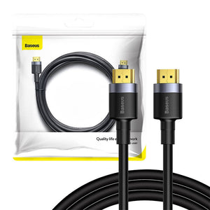 Baseus Cafule 4KHDMI Male To 4KHDMI Male Adapter Cable 3m Black