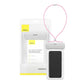 Baseus Let's Go Universal vattentätt fodral för smartphones (rosa)