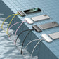 Baseus Let's Go Universal vattentätt fodral för smartphones (svart+gul)