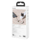 USB-C kaabel Lightning Baseus Cafule jaoks, PD, 20W, 2m (valge)