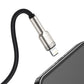 USB-kabel til Lightning Baseus Cafule, 2,4A, 1m (sort)