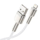 USB-kaabel Lightning Baseus Cafule jaoks, 2,4A, 1m (valge)