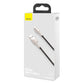 USB-kaabel Lightning Baseus Cafule jaoks, 2,4A, 2m (must)