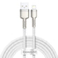 USB-kaabel Lightning Baseus Cafule jaoks, 2,4A, 2m (valge)