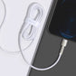 USB-kaabel Lightning Baseus Cafule jaoks, 2,4A, 2m (valge)