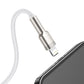 USB-kaabel Lightning Baseus Cafule jaoks, 2,4A, 2m (valge)