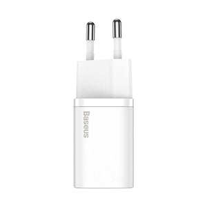 Baseus Super Si Snabbladdare 1C 20W (vit)