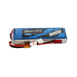 Batteri Gens Ace 3000mAh 7.4V 1C 2S1P LiPo