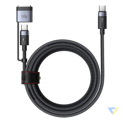 2 in 1 USB C to USB C + Magsafe 3 cable Mcdodo CA 0140 2m (black) Others