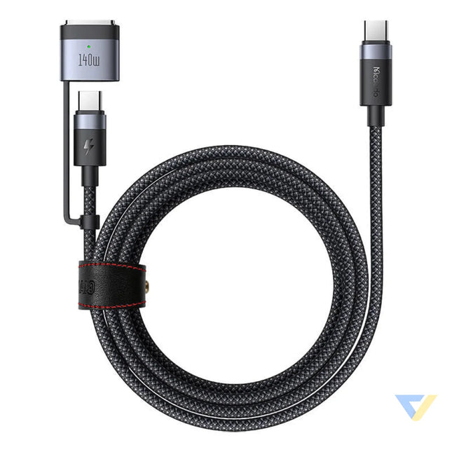 2 in 1 USB C to USB C + Magsafe 3 cable Mcdodo CA 0140 2m (black) Others