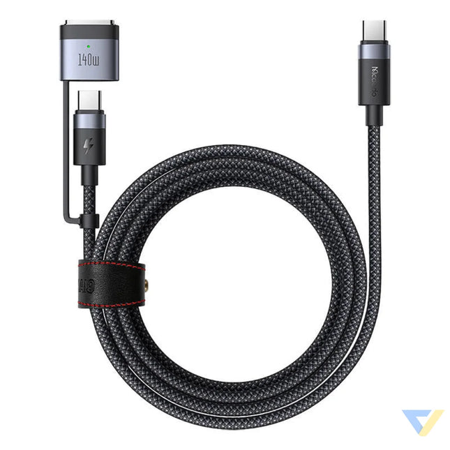 2 in 1 USB C to USB C + Magsafe 3 cable Mcdodo CA 0140 2m (black) Others