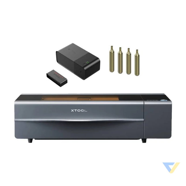 2 in 1 xTool P2S laser engraving machine (gray) Devices
