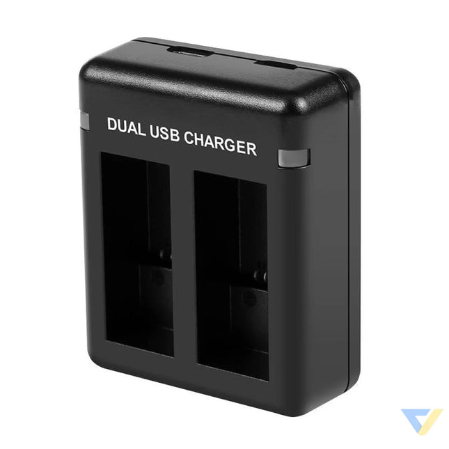 2 slot charger Puluz PU919B for GoPro Hero 9/10/11/12 For sports cameras