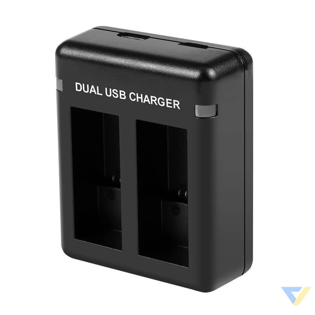 2 slot charger Puluz PU919B for GoPro Hero 9/10/11/12 For sports cameras