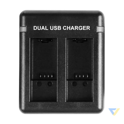 2 slot charger Puluz PU919B for GoPro Hero 9/10/11/12 For sports cameras