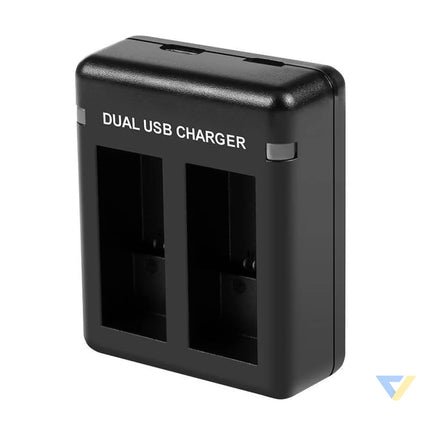 2 slot charger Puluz PU919B for GoPro Hero 9/10/11/12 For sports cameras
