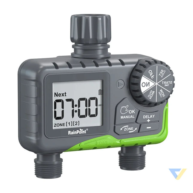 2 Zone Hose Timer Raintpoint ITV205 Irrigation systems