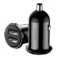 Bil-laddare Baseus Grain Pro 2x USB 4.8A (svart)