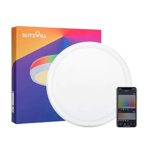 Smart LED Ceiling Light BlitzWolf BW-CLT1 WiFi 2200lm 6500k RGB Tuya