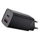Snabbladdare Baseus GaN2 Lite USB+C 65W EU (svart)