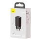 Snabbladdare Baseus GaN2 Lite USB+C 65W EU (svart)
