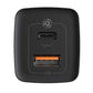 Snabbladdare Baseus GaN2 Lite USB+C 65W EU (svart)