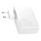 Travel Charger Baseus GaN2 Pro Quick  2x USB + 2x USB-C, 100W, EU (white)