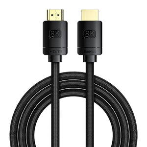 Baseus High Definition Series HDMI 2.1 cable, 8K 60Hz, 3D, HDR, 48Gbps, 3m (black)