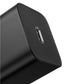 Baseus Super Si Snabbladdare 1C 25W med USB-C-kabel för USB-C 1m (svart)