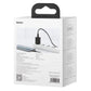 Baseus Super Si Snabbladdare 1C 25W med USB-C-kabel för USB-C 1m (svart)