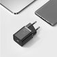 Baseus Super Si Snabbladdare 1C 25W med USB-C-kabel för USB-C 1m (svart)