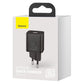 Baseus Super Si Snabbladdare 1C 30W (svart)