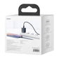 Baseus Super Si Snabbladdare 1C 20W med USB-C-kabel för Lightning 1m (blå)