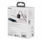 Baseus Kompakt Snabbladdare, USB, USB-C, 20W (svart)