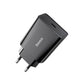 Baseus Speed Mini Snabbladdare, USB-C, PD, 3A, 20W (svart)