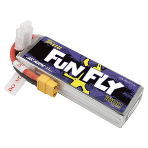 Tattu Funfly 1800mAh 11.1V 100C 3S1P XT60-batteri