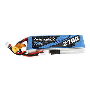 Gens Ace 2700mAh 7.4V 1C 2S1P batteri