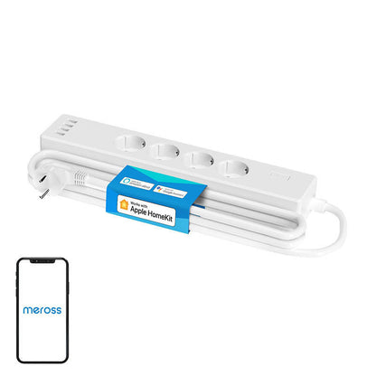 Intelligente WiFi-Steckdosenleiste Meross MSS425FHK(EU) (HomeKit)