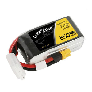 Tattu 850mAh 11.1V 75C 3S1P Batterikontakt XT30