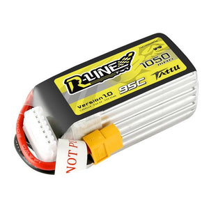 Batteri Tattu R-Line 1050mAh 22.2V 95C 6S1P XT60