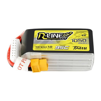 Batteri Tattu R-Line 1050mAh 22.2V 95C 6S1P XT60