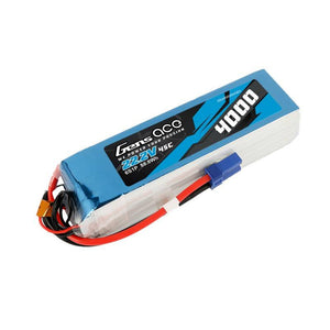 Gens Ace 4000mAh 22.2V 45C 6S1P batteri