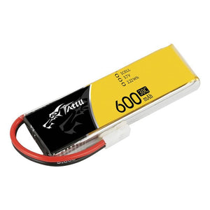 Tattu 600mAh 3.7V 30C 1S1P Molex-batteri (1 st)