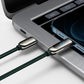 USB-C kaabel Lightning Baseus Display jaoks, PD, 20W, 2m (roheline)