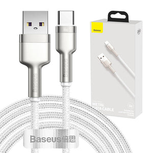 USB-kaabel USB-C Baseus Cafule jaoks, 66W, 2m (valge)